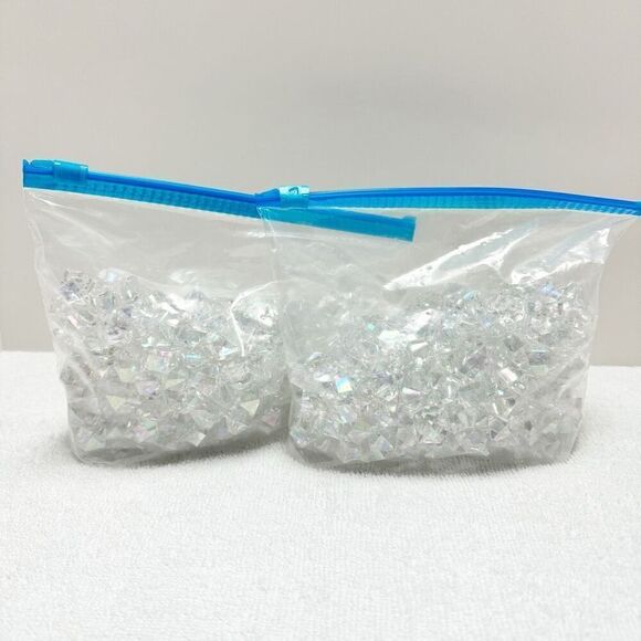 Vase Fillers, Acrylic Fake Crushed Ice Rocks, Table Scatter - Picture 3 of 3